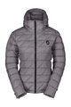 SCOTT Cycling thermal jacket - INSULOFT LIGHT DOWN W - grey