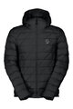 SCOTT Cycling thermal jacket - INSULOFT LIGHT DOWN - black