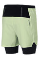 SCOTT Cycling shorts without bib - HYBRID ENDURANCE TECH - yellow/black