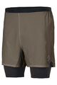 SCOTT Cycling shorts without bib - HYBRID ENDURANCE TECH - grey/black