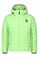 SCOTT Cycling thermal jacket - INSULOFT WARM JR - light green