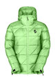 SCOTT Cycling thermal jacket - INSULOFT WARM DOWN W - green