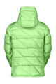 SCOTT Cycling thermal jacket - INSULOFT WARM DOWN W - green
