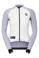 SCOTT Cycling winter long sleeve jersey - RC PRO WARM REMIX W - white/grey