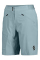 SCOTT Cycling shorts without bib - EXPLORAIR LIGHT W - blue