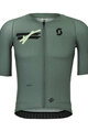 SCOTT Cycling short sleeve jersey - ULTD AERO - green