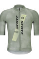 SCOTT Cycling short sleeve jersey - RC PRO - grey/yellow
