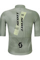 SCOTT Cycling short sleeve jersey - RC PRO - grey/yellow