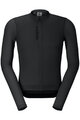 SCOTT Cycling summer long sleeve jersey - PRO - black
