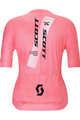 SCOTT Cycling short sleeve jersey - RC PRO W - pink/white