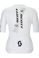 SCOTT Cycling short sleeve jersey - RC PRO W - white/grey