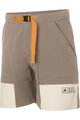 SCOTT Cycling shorts without bib - EXPLORAIR ESCAPE - beige/white