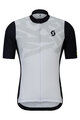 SCOTT Cycling short sleeve jersey - RC ENDURANCE - black/grey