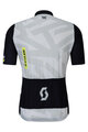 SCOTT Cycling short sleeve jersey - RC ENDURANCE - black/grey