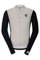 SCOTT Cycling summer long sleeve jersey - RC ENDURANCE - white/black