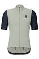 SCOTT Cycling short sleeve jersey - ENDURANCE - grey/blue