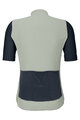 SCOTT Cycling short sleeve jersey - ENDURANCE - grey/blue