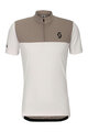 SCOTT Cycling short sleeve jersey - ENDURANCE LT - white/grey