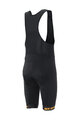 SCOTT Cycling bib shorts - BIB ENDURANCE ++ - black/orange
