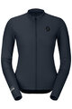 SCOTT Cycling summer long sleeve jersey - ENDURANCE W - blue