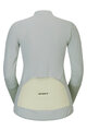 SCOTT Cycling summer long sleeve jersey - ENDURANCE W - grey/yellow