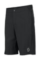 SCOTT Cycling shorts without bib - VERTIC LT W/PAD - black