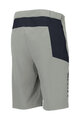 SCOTT Cycling shorts without bib - VERTIC LT W/PAD - grey/blue