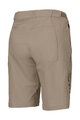 SCOTT Cycling shorts without bib - VERTIC LT W/PAD W - beige