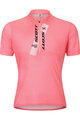 SCOTT Cycling short sleeve jersey - JUNIOR - pink/white