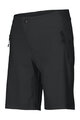 SCOTT Cycling shorts without bib - VERTIC JR - black