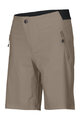 SCOTT Cycling shorts without bib - VERTIC JR - beige