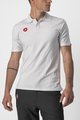 CASTELLI Cycling short sleeve t-shirt - RACE DAY POLO - white