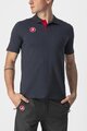 CASTELLI Cycling short sleeve t-shirt - RACE DAY POLO - black