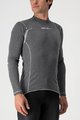 CASTELLI Cycling long sleeve t-shirt - FLANDERS WARM - grey