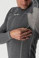 CASTELLI Cycling long sleeve t-shirt - FLANDERS WARM - grey