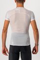 CASTELLI Cycling short sleeve t-shirt - PRO ISSUE - white
