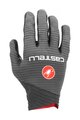 CASTELLI Cycling long-finger gloves - CW 6.1 CROSS - black