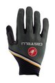 CASTELLI Cycling long-finger gloves - CW 6.1 CROSS - green
