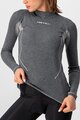 CASTELLI Cycling long sleeve t-shirt - FLANDERS 2 W WARM - grey