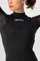 CASTELLI Cycling long sleeve t-shirt - FLANDERS 2 W WARM - black