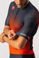 CASTELLI Cycling short sleeve jersey - INSIDER - orange/red