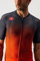 CASTELLI Cycling short sleeve jersey - INSIDER - orange/red