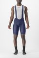 CASTELLI Cycling bib shorts - SUPERLEGGERA - blue