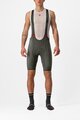 CASTELLI Cycling bib shorts - COMPETIZIONE - green