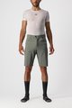 CASTELLI Cycling shorts without bib - UNLIMITED BAGGY - green
