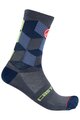 CASTELLI Cyclingclassic socks - UNLIMITED 15 - blue