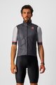 CASTELLI Cycling gilet - ARIA VEST - grey