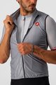 CASTELLI Cycling gilet - ARIA VEST - grey