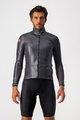 CASTELLI Cycling windproof jacket - ARIA SHELL - grey