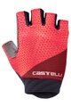 CASTELLI Cycling fingerless gloves - ROUBAIX GEL 2W - pink